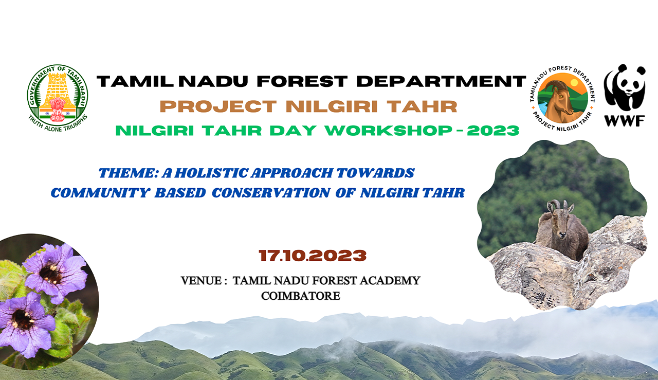 Nilgiri tahr day workshop 2023 by TN forest department